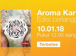 Menegangkan, Pre Sale Novel Aroma Karsa Sudah Dibuka