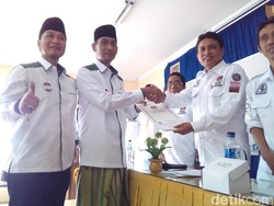 Salawat Iringi Pasangan Tamzil-Hartopo Daftar Pilbup Kudus