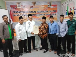 Proses Pendaftaran Bupati Petahana Pasuruan Butuh Waktu 12 Jam