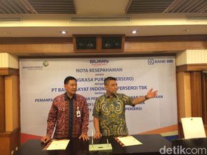 BRI Gandeng AP II Fasilitasi Transaksi Non Tunai di Bandara