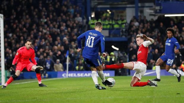 Arsenal akan menghadapi Chelsea pada final Liga Europa di Baku.