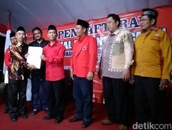 Tiga Paslon Daftarkan diri ke Pilwali Kediri 2018
