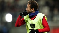 Neymar diturunkan sedari menit awal ketika PSG dijamu Amiens dalam partai perempatfinal Piala Liga Prancis alias Coupe de la Ligue. (Foto: Benoit Tessier/REUTERS)