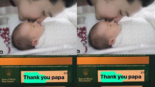 Dear Roro dan Alona, Bayi Sandra Dewi Sudah Punya Jam Miliaran Lho