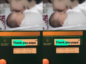 Dear Roro dan Alona, Bayi Sandra Dewi Sudah Punya Jam Miliaran Lho