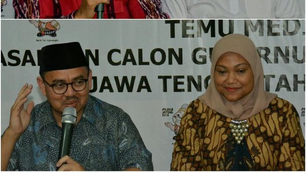 Foto: Sudirman Menantang Ganjar di Kandang Banteng