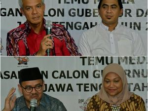 Foto: Sudirman Menantang Ganjar di Kandang Banteng