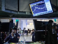 Penguatan Wall Street Tertahan Amblesnya Saham Teknologi