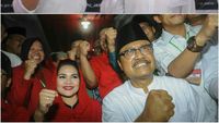 Foto: Duel Ketiga Khofifah vs Gus Ipul di Pilgub Jatim