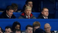 Tantangan lain Arsenal adalah absennya Arsene Wenger di tepi lapangan. Manajer asal Prancis itu tengah menjalani hukuman akibat konfrontrasi terhadap wasit. (Foto: David Klein/ REUTERS)