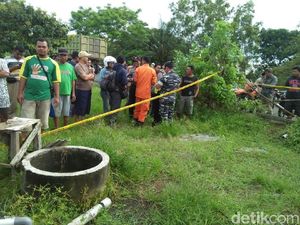 Melihat Lebih Dekat Sumur Lokasi Ditemukannya Mayat Iswanti Melihat Lebih Dekat Sumur Lokasi Ditemukannya Mayat Iswanti
