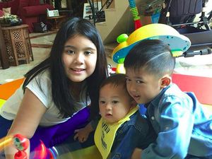 Keseruan Aira Yudhoyono Saat Main Bareng Sepupu-sepupunya