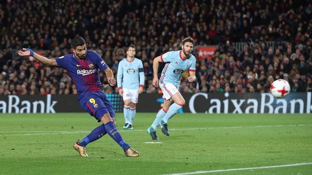 Barcelona tinggal butuh tiga kemenangan untuk memastikan gelar Liga Spanyol.