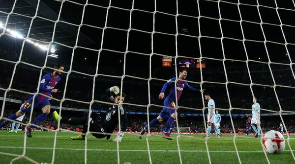 Barcelona Pesta ke Gawang Celta