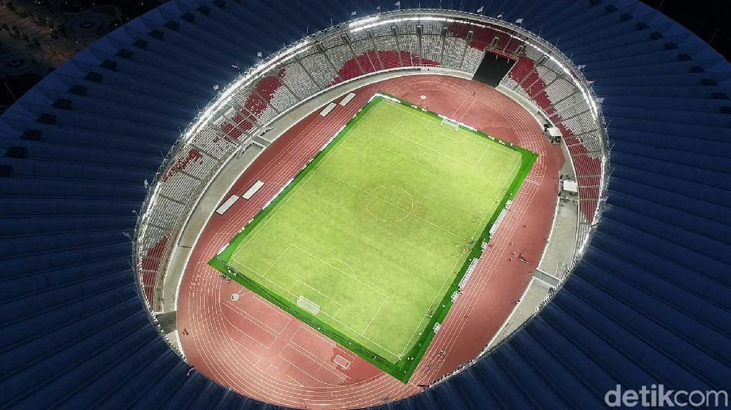 Foto: Mengagumi Kemegahan Stadion GBK dari Udara