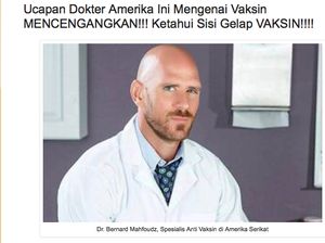 Di Tengah KLB Difteri, Bintang Film Porno Eksis di Situs Anti Vaksin