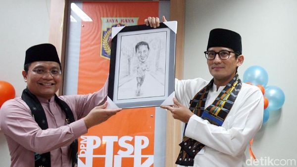 Wagub Sandi Uno Hadiri Perayaan Ulang Tahun PTSP