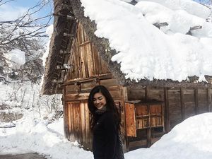 Foto: Kecantikan Desa Salju dan Pacar Anak Sulung Ahok