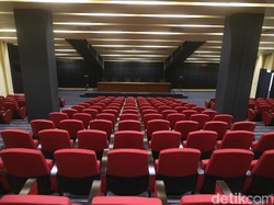 Bioskop? Bukan, Ini Ruang Jumpa Pers di Stadion Utama GBK