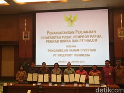 Sah! Pemerintah Beri 10% Saham Freeport ke Pemda Papua