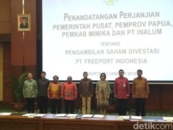 Divestasi 51% Saham Freeport Rampung Juni 2018