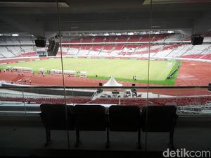 Stadion Utama GBK juga Dilengkapi Empat Sky Box