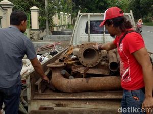 Besi 1,2 Ton Dicuri, Kakak dan Adik di Situbondo Diamankan