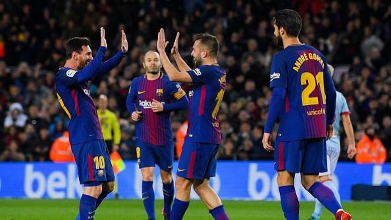 Messi Dua Gol, Barca Kalahkan Celta 5-0 dan Lolos ke Perempatfinal Messi Dua Gol, Barca Kalahkan Celta 5-0 dan Lolos ke Perempatfinal