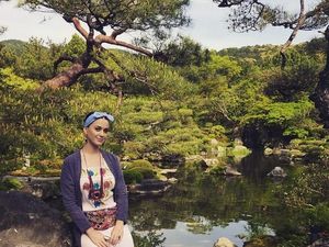 Foto: Intip Gaya Liburan Katy Perry