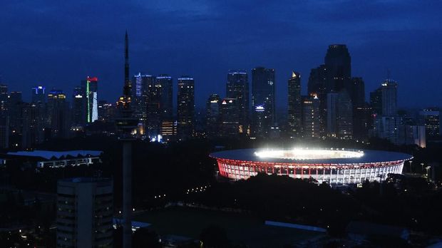 SUGBK akan menjadi venue laga Timnas Indonesia U-19 vs Taiwan malam ini.