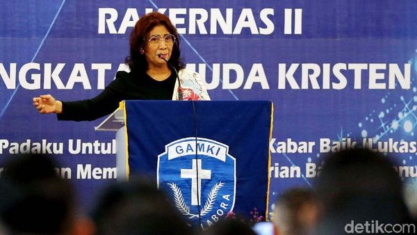 Menteri Susi Buka Rakornas GAMKI