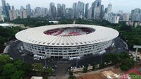 Stadion kebanggaan Indonesia itu kini telah siap digunakan untuk menggelar pertandingan.
