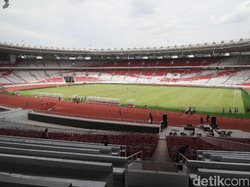 Stadion Utama GBK Sudah Siap 100%