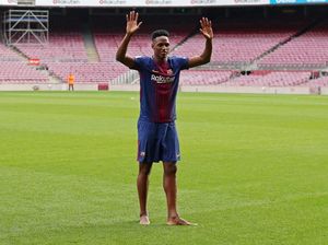 Rumor Transfer Menguat, Mina Absen dari Latihan Barcelona