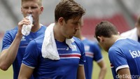 Timnas Islandia menjalani latihan jelang lawan Timnas Indonesia pada Sabtu siang. Latihan dimulai pada pukul 11.30 WIB selama hampir satu setengah jam.