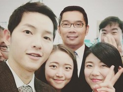 Kocak! Postingan Ridwan Kamil Ini Kecoh Penggemar Song Joong Ki