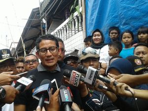Sandiaga Merinding Lihat Video Selasar BEI Ambruk