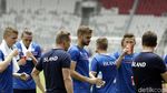 Foto: Timnas Islandia Jajal Rumput GBK