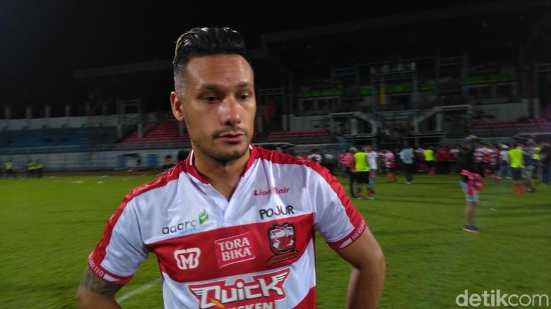 Maitimo Masih Butuh Banyak Adaptasi di Madura United Maitimo Masih Butuh Banyak Adaptasi di Madura United