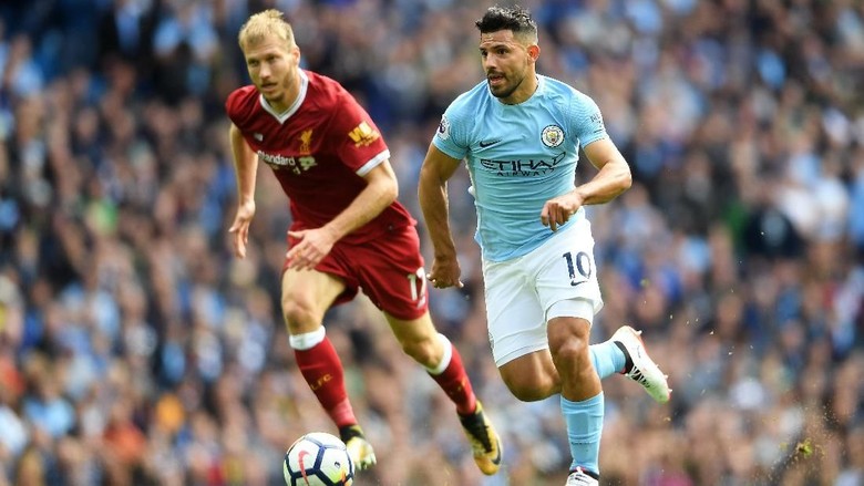 Aguero Bisa Bantu City Patahkan Rekor Buruk di Anfield Aguero Bisa Bantu City Patahkan Rekor Buruk di Anfield