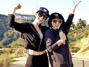 Foto: Olahraga Tante Cantik yang Gayanya Dibilang Mirip Syahrini