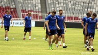 Islandia dijadwalkan akan melawan Indonesia dalam pertandingan uji coba, di Stadion GBK, Minggu (14/01/2018).
