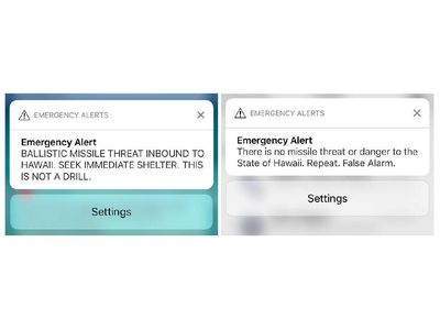 Foto: Ini SMS Palsu Soal Rudal yang Diterima Warga Hawaii