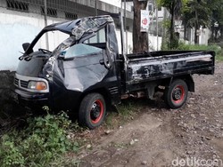 Sopir Pikap Muat Santriwati yang Terguling Masih di Bawah Umur