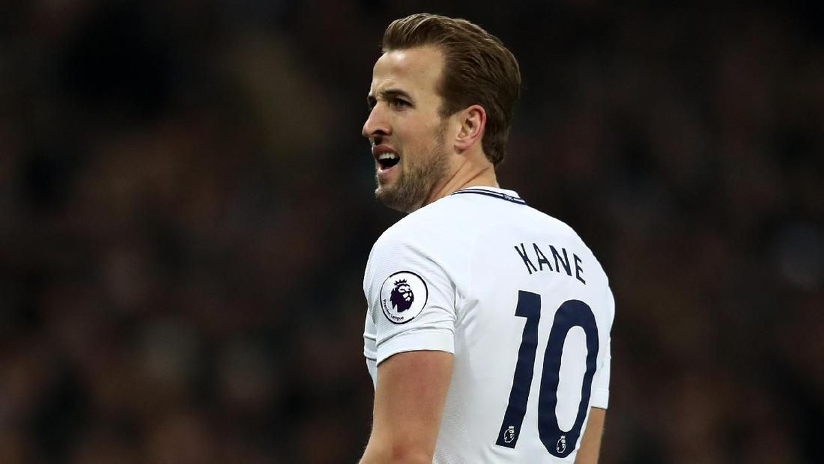 Striker Tottenham Hotspur Harry Kane merespons sindiran soal banding golnya. (Foto: Catherine Ivill/Getty Images)