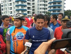Sandiaga Resmikan JLNT Antasari untuk Kegiatan Olahraga dan CFD