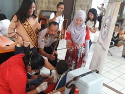 100 Anak Jalanan Kota Tua Jakarta Divaksin Difteri