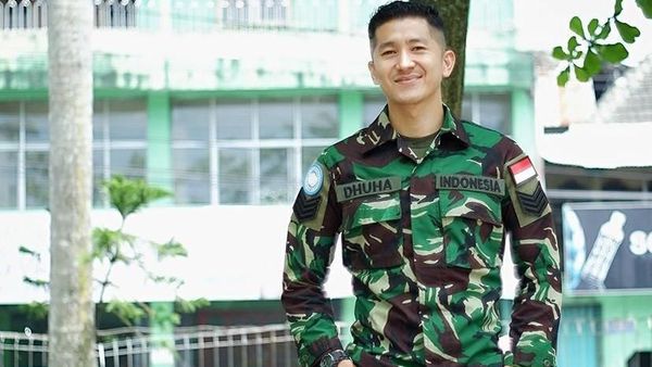 Pesona Dhuha Fatih, Tentara Indonesia yang Tak Kalah Ganteng dari Aktor Korea