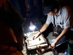 Tim Polresta Pekanbaru Gerebek Lapak Judi di Pasar Malam