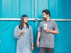 Unik Banget! Ini Jadinya Kalau Pecinta Makanan Bikin Foto Prewedding